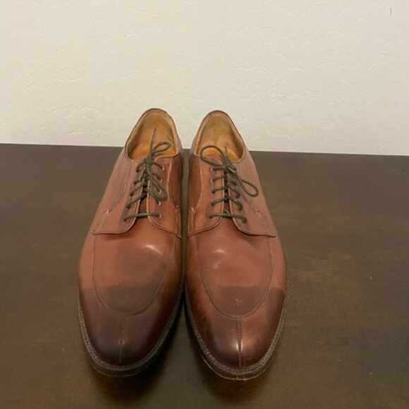 Cole Haan Men's Dress Shoes Brown Leather, Size 9.5M leather sole, pointed toe - Picture 2 of 7